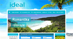 Desktop Screenshot of caideal.cz